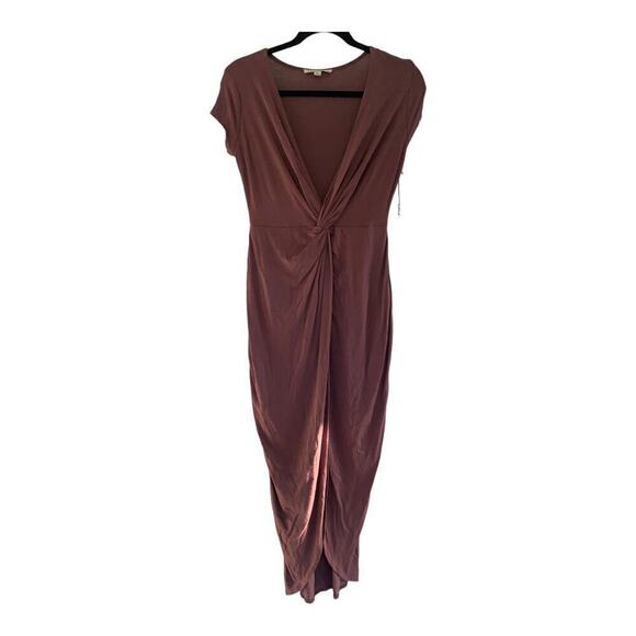 NWT Haute Monde Knot Front Bodycon Dress - Picture 1 of 9